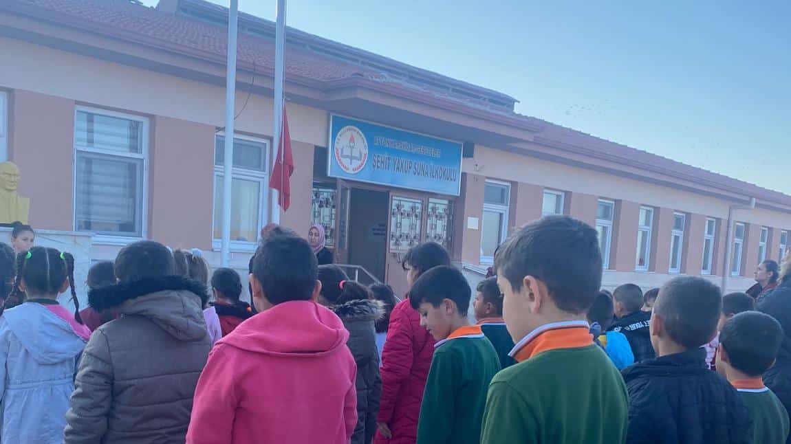 Okulumuzda 10 Kasım Atatürk'ü Anma Töreni yapıldı